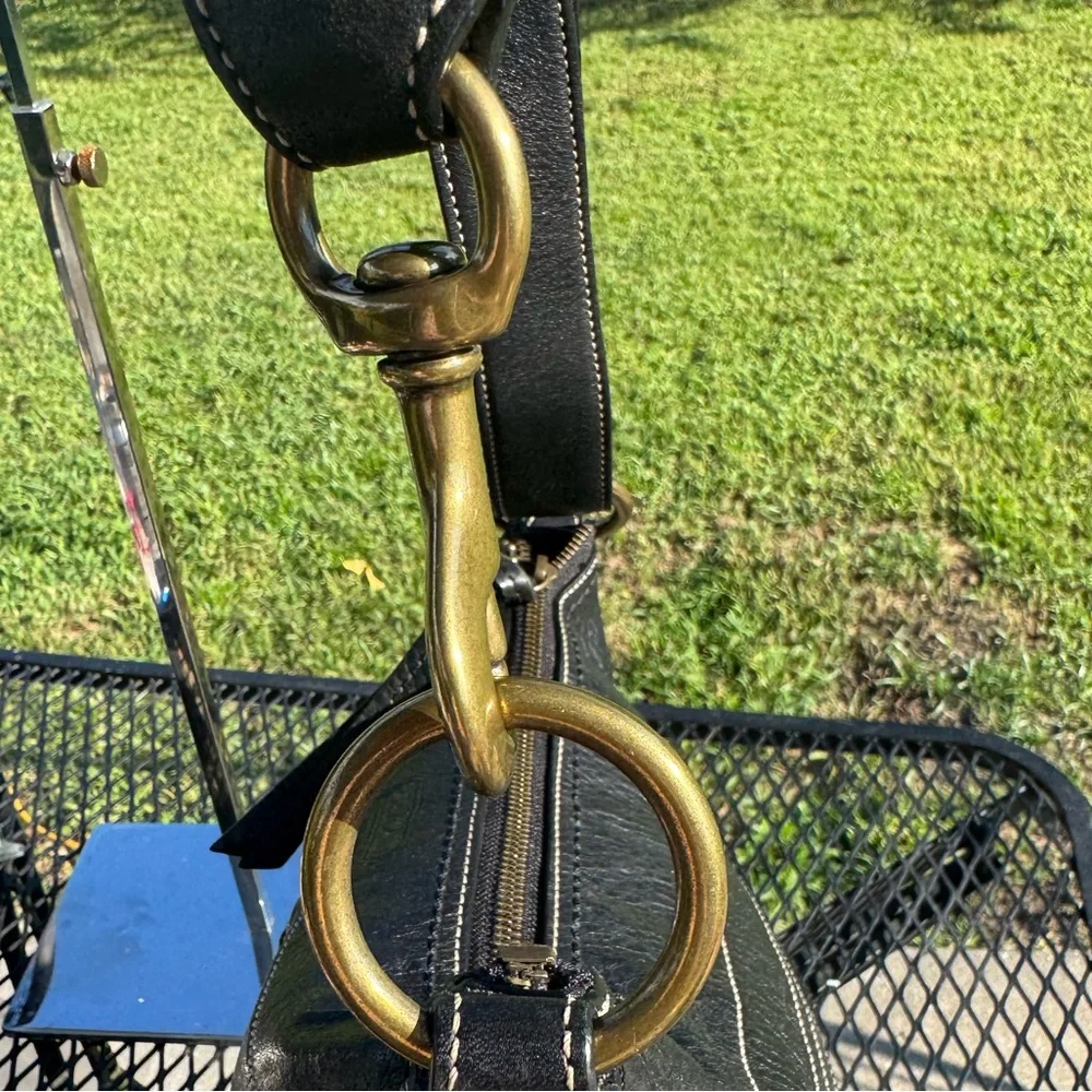 Coach Chelsea Vintage Lace Stitched Duffle Crossbody Bag - Picture 9 of 12